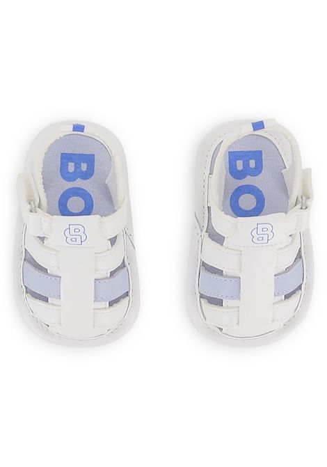 Sandali con logo HUGO BOSS KIDS | J52834813